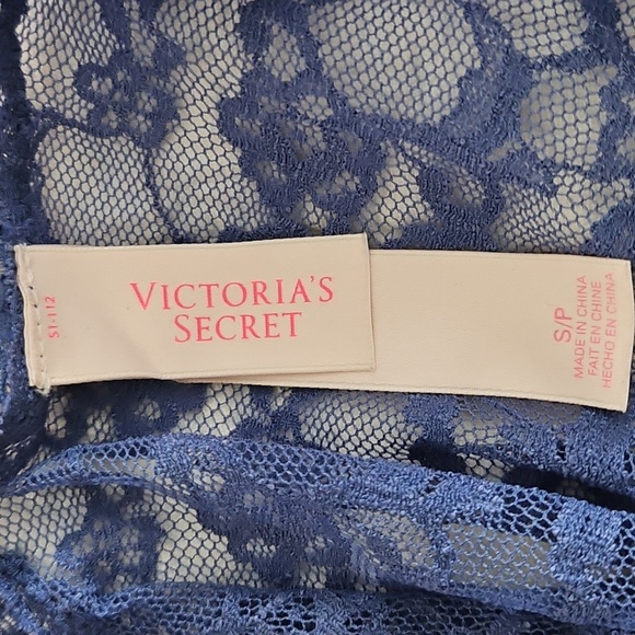 Victoria’s Secret Purple Stretch Sheer Lace Nightie Size S - Picture 5 of 5